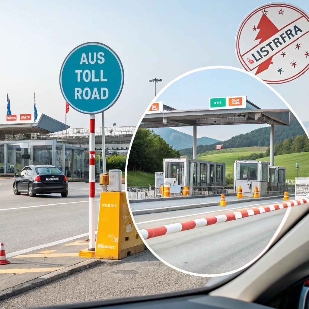 Österreich Mautstraßen Karte